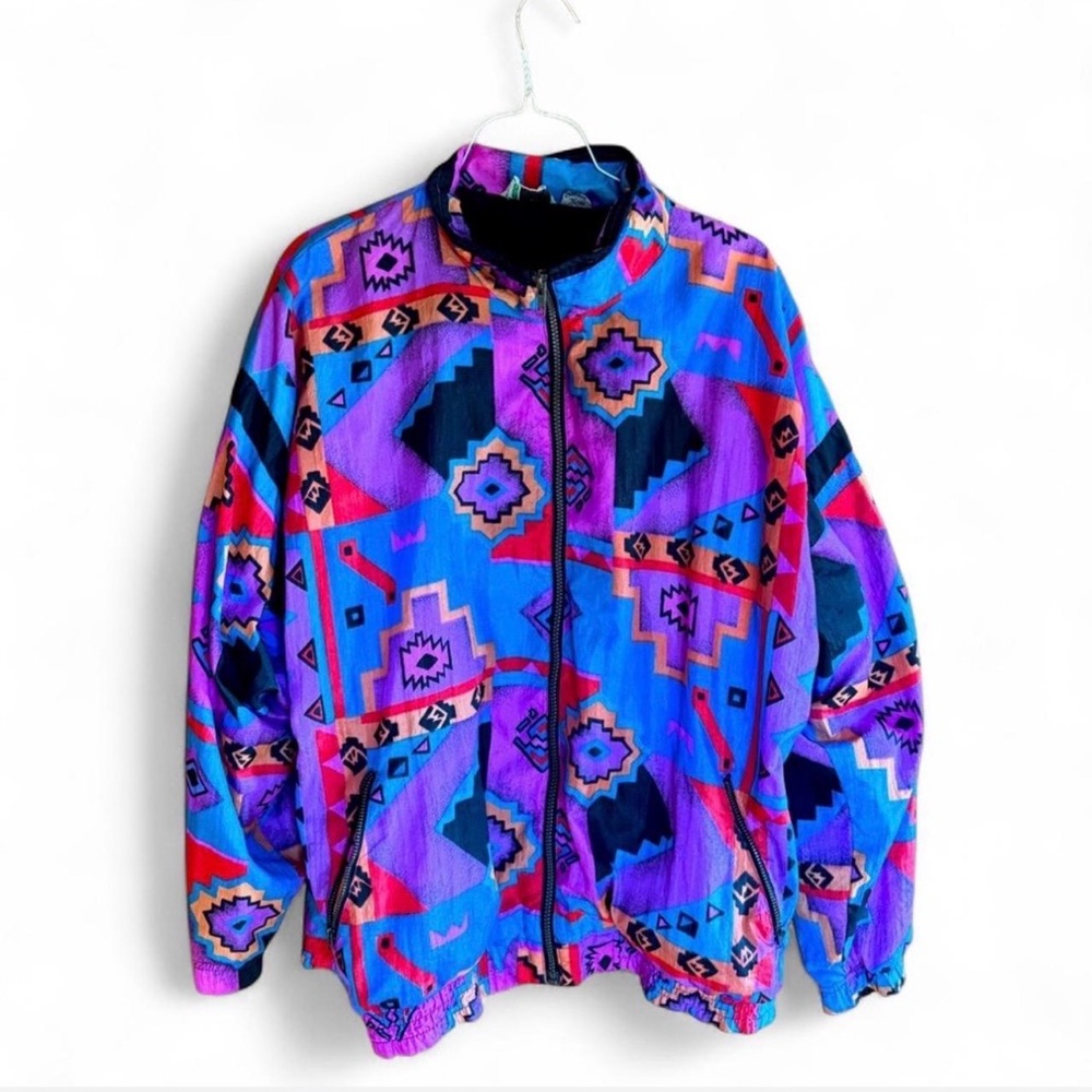 1980s Bold Spirit Jacket Windbreaker